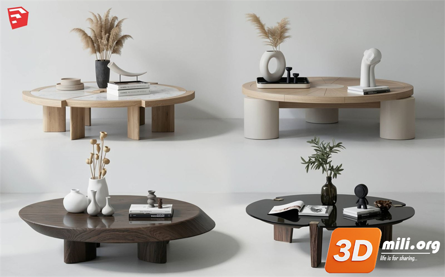 Tea Table Skp Files 